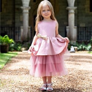 New! Flower Girl Dress
